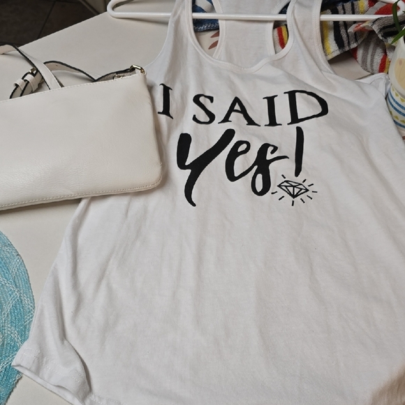Engagment/Bridal Bundle! Tank, Tee, Sun Hat,Hand Bag, Jewelry Set. All Included!